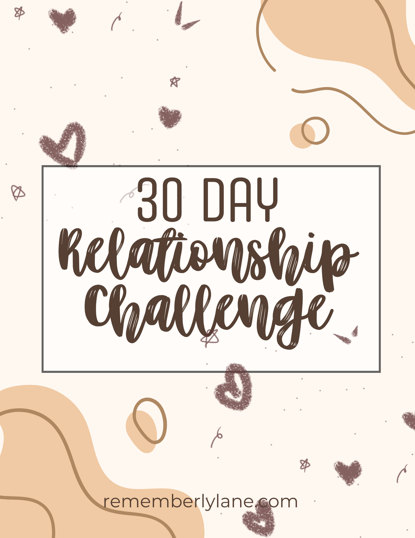 30 Day Relationship Challenge, Keep the marriage alive with these fun daily challenges